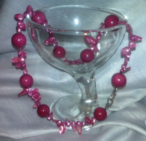 Pink Lady (necklace)