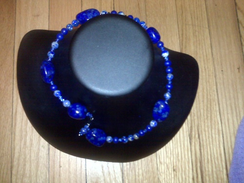 Blue Caress (necklace)