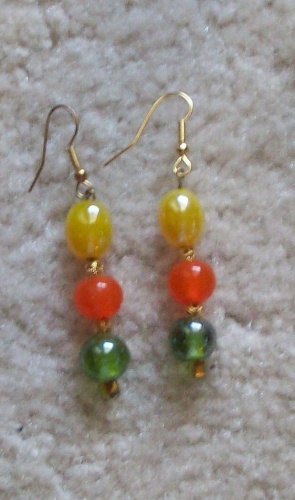 color Full earrings